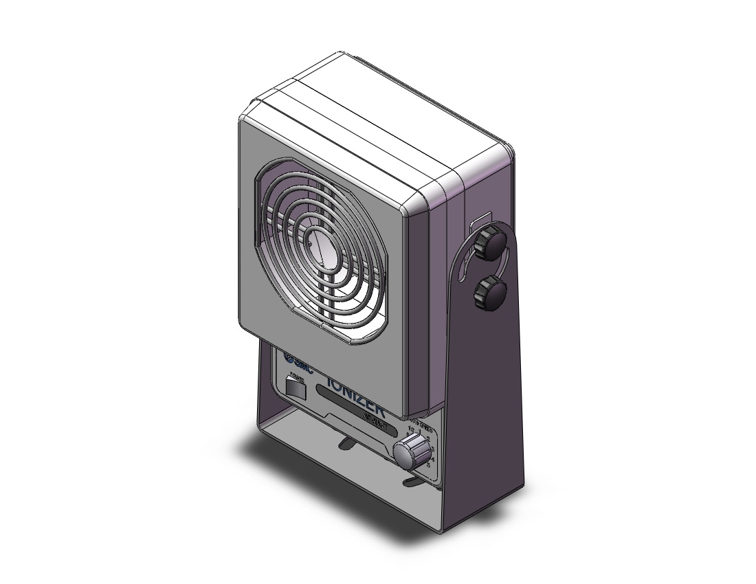 SMC IZF21-P-QBSU fan ionizer, pnp, IZS/IZF IONIZER