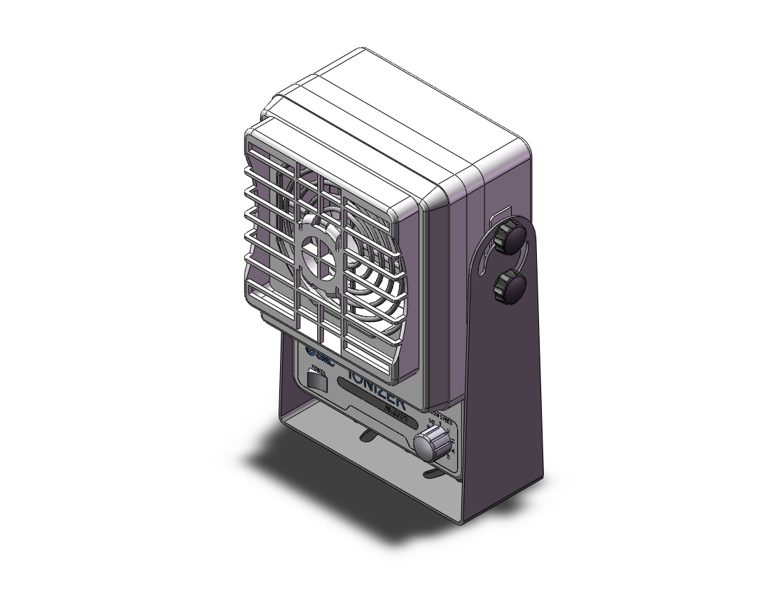 SMC IZF21-P-QBY fan type ionizer, IZS/IZF IONIZER