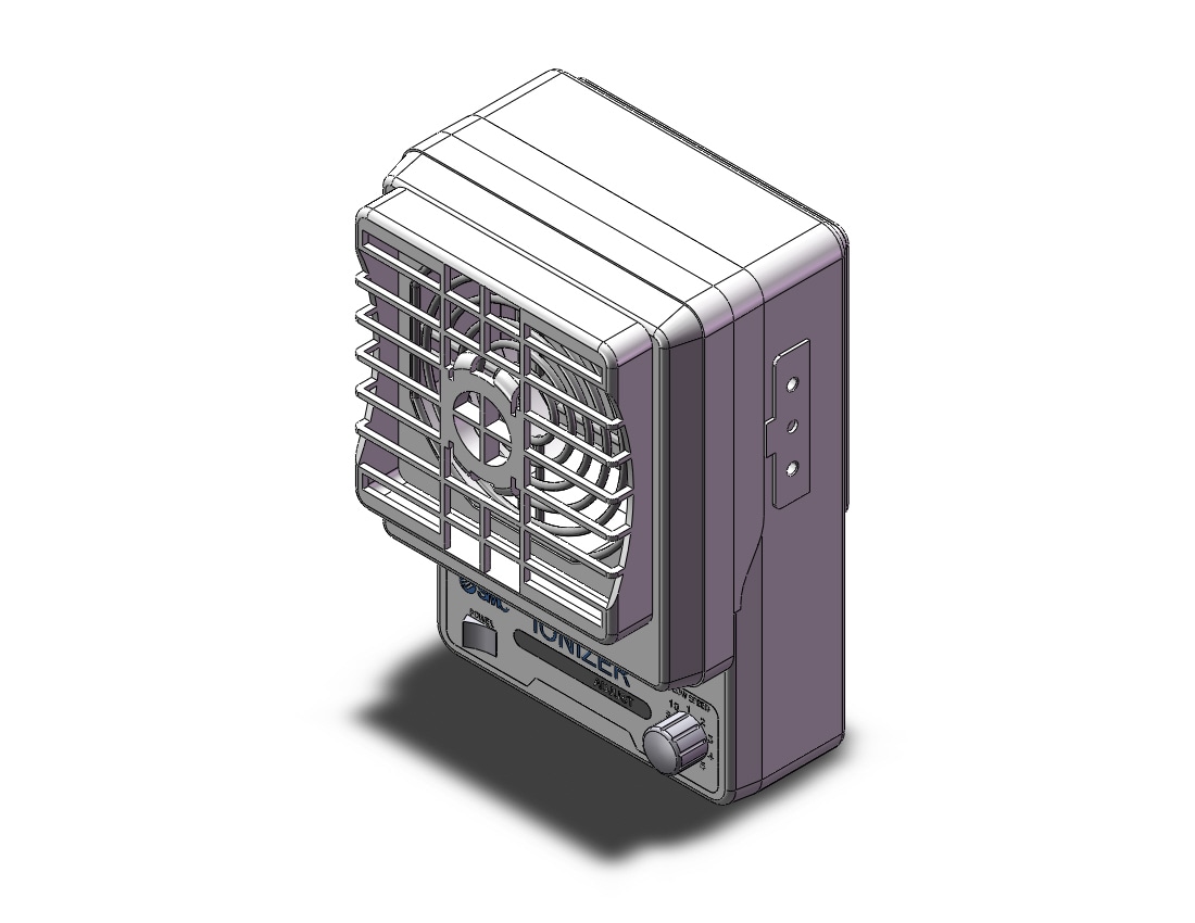 SMC IZF21-YU fan type ionizer (1.8 cubic meters/min), IONIZER, FAN TYPE