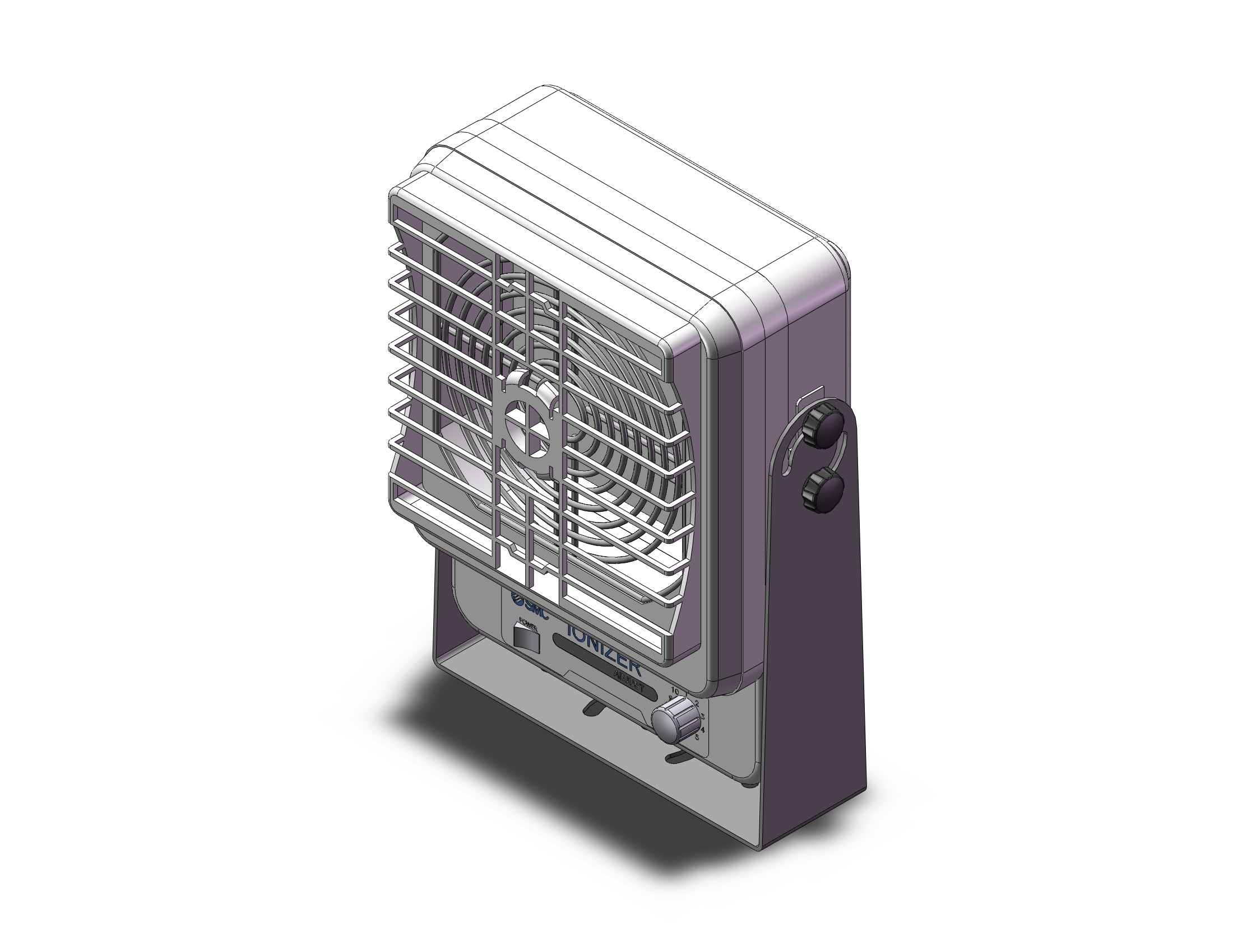 SMC IZF31-NBYU ionizer, fan type, IZS/IZF IONIZER