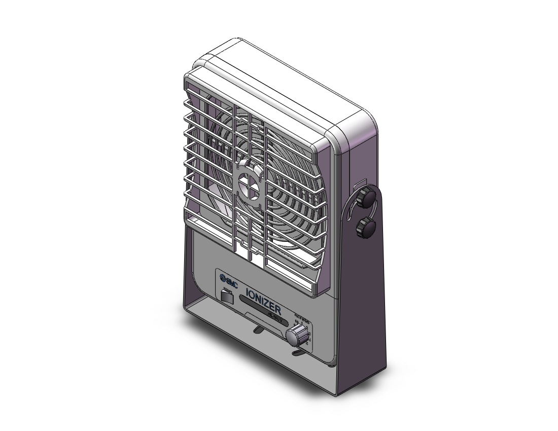 SMC IZF31-P-QBW fan type ionizer, IZS/IZF IONIZER