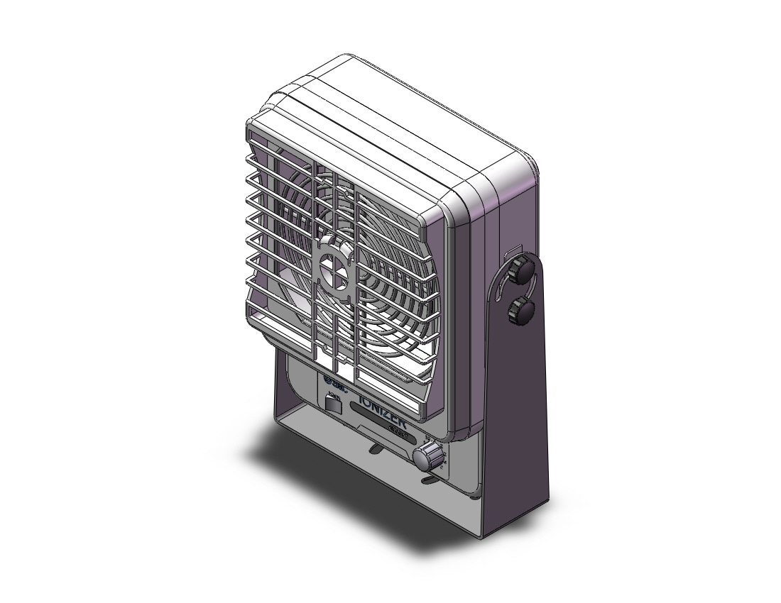 SMC IZF31-P-ZBYU fan type ionizer, IZS/IZF IONIZER