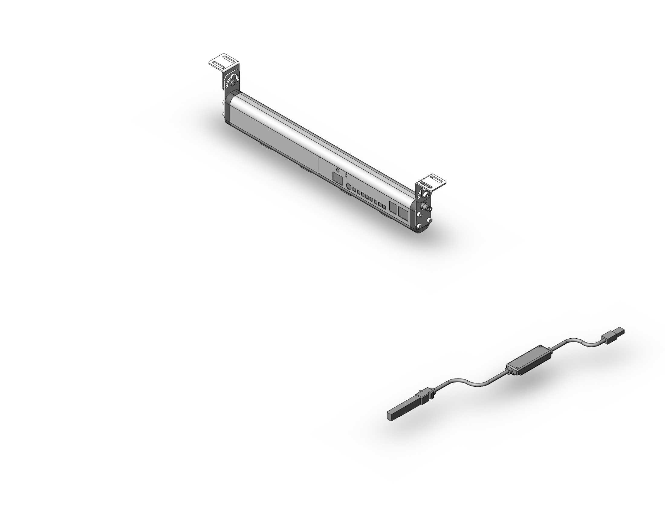 SMC IZS31-380CPZ-BF-X15 bar type ionizer, pnp type, IONIZER, BAR TYPE, IZS30,31,40,41,42