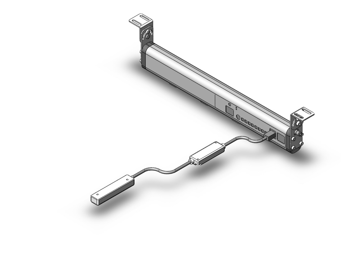 SMC IZS31-380KPZ-BG bar type ionizer, pnp type, IONIZER, BAR TYPE, IZS30,31,40,41,42