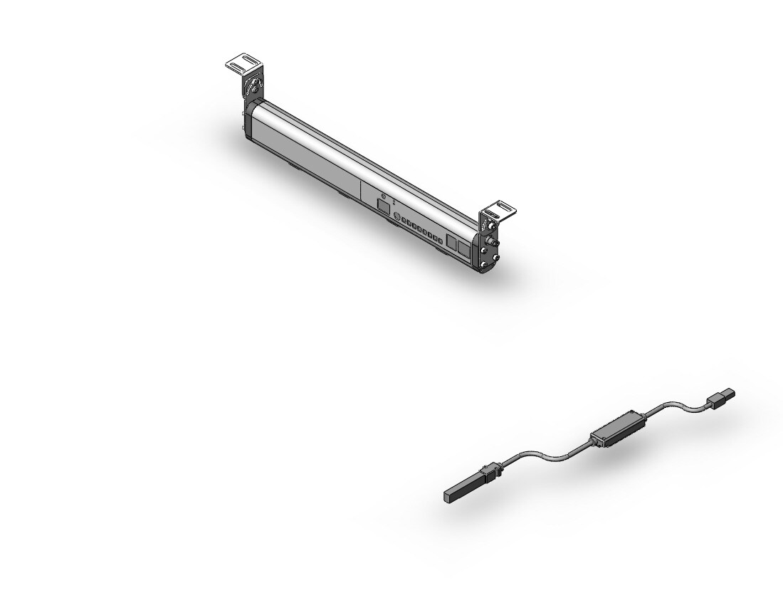 SMC IZS31-380PZ-BF-X14 bar type ionizer, pnp type, IONIZER, BAR TYPE, IZS30,31,40,41,42