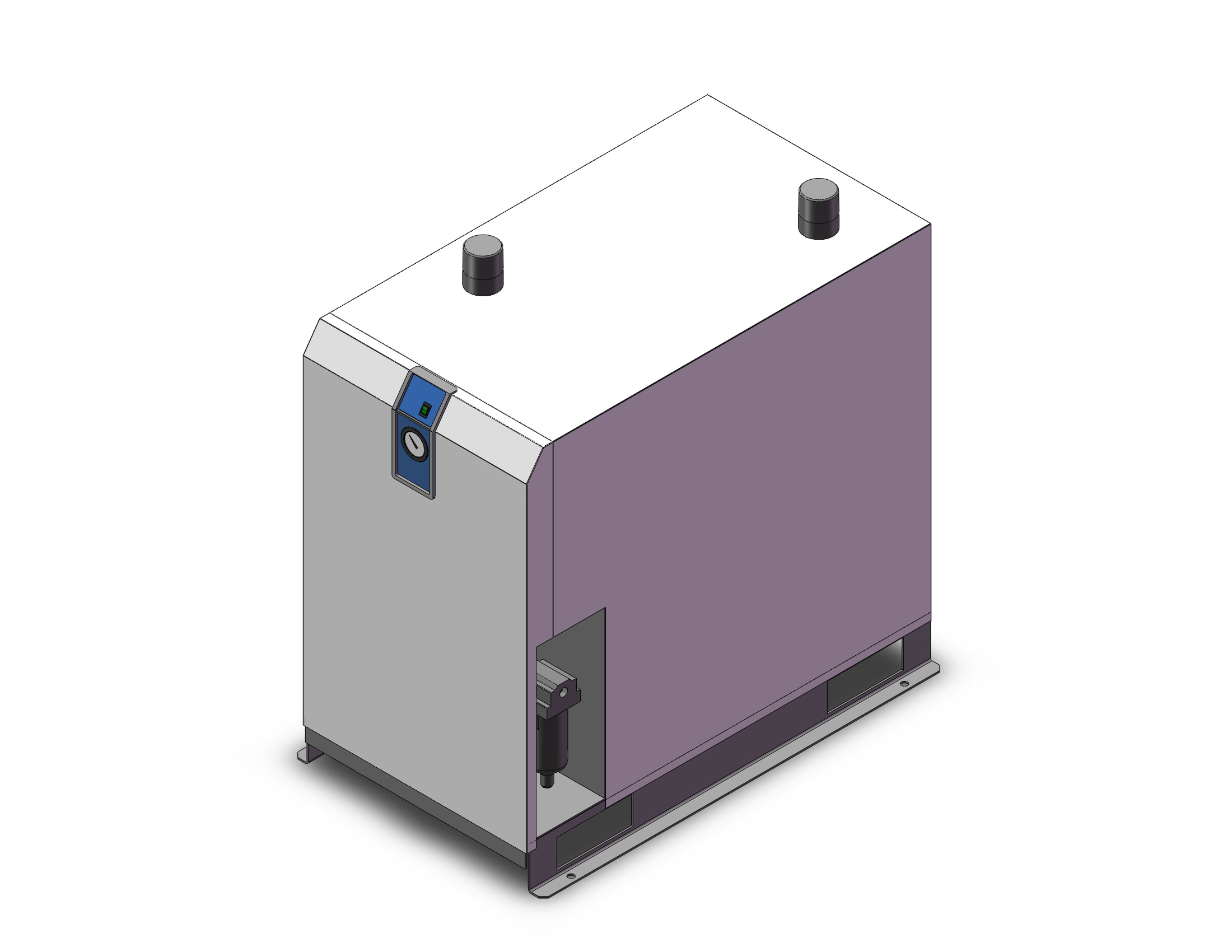 SMC IDF55E-30-A refrigerated air dryer, IDF REFRIGERATED DRYER