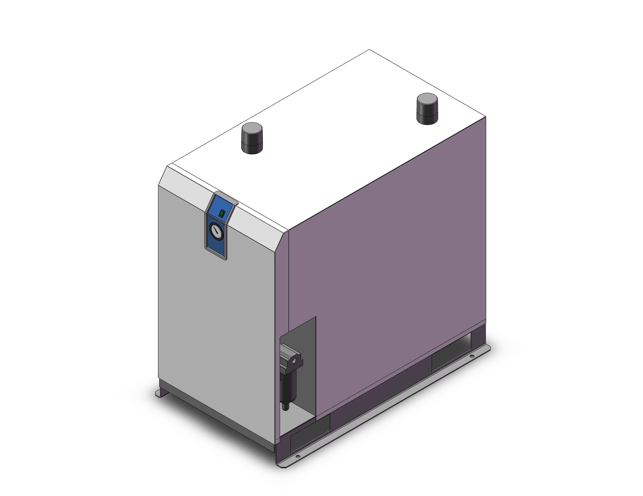 SMC IDF55E-30-LR refrigerated air dryer, IDF REFRIGERATED DRYER