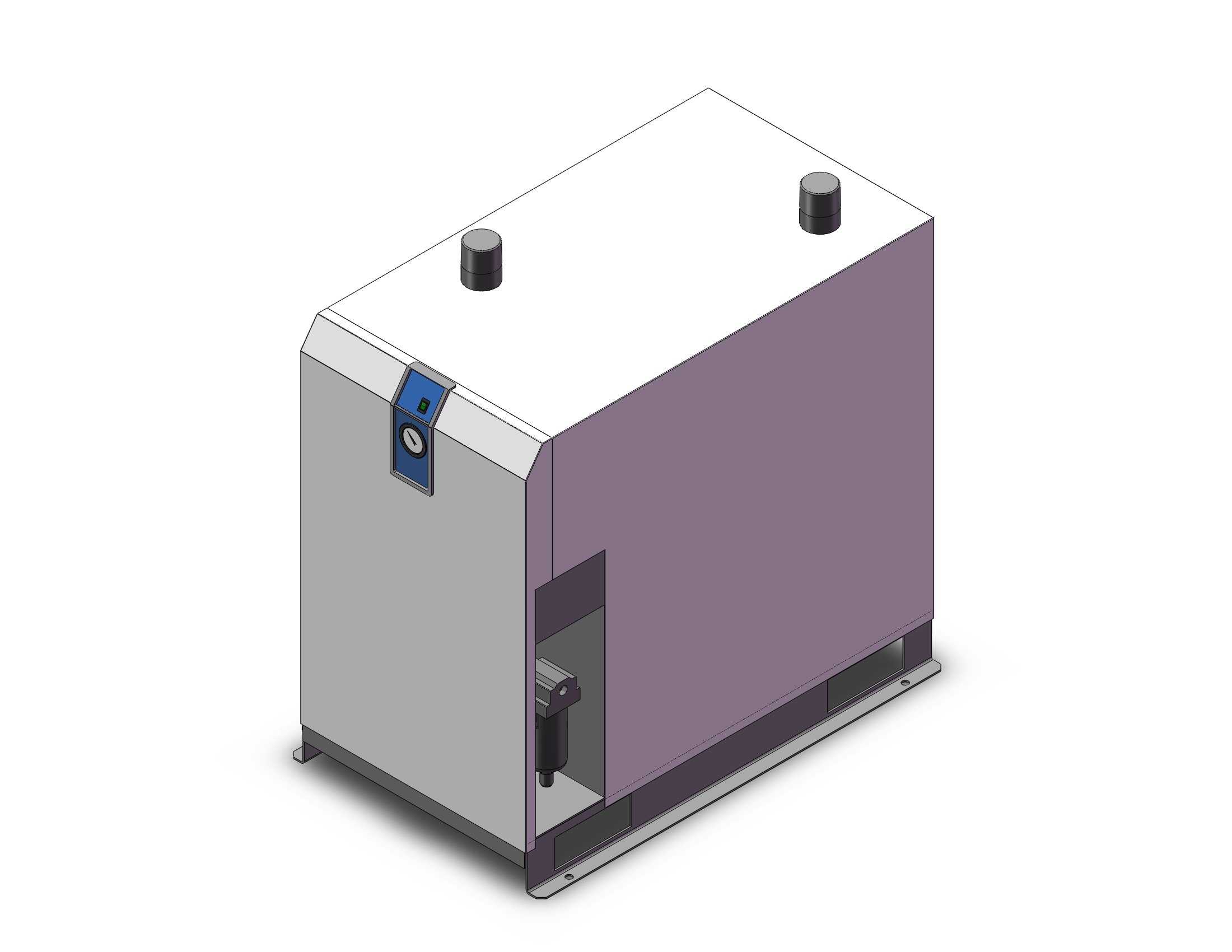 SMC IDFA55E-23-L refrigerated dryer, REFRIGERATED AIR DRYER, IDF, IDFB