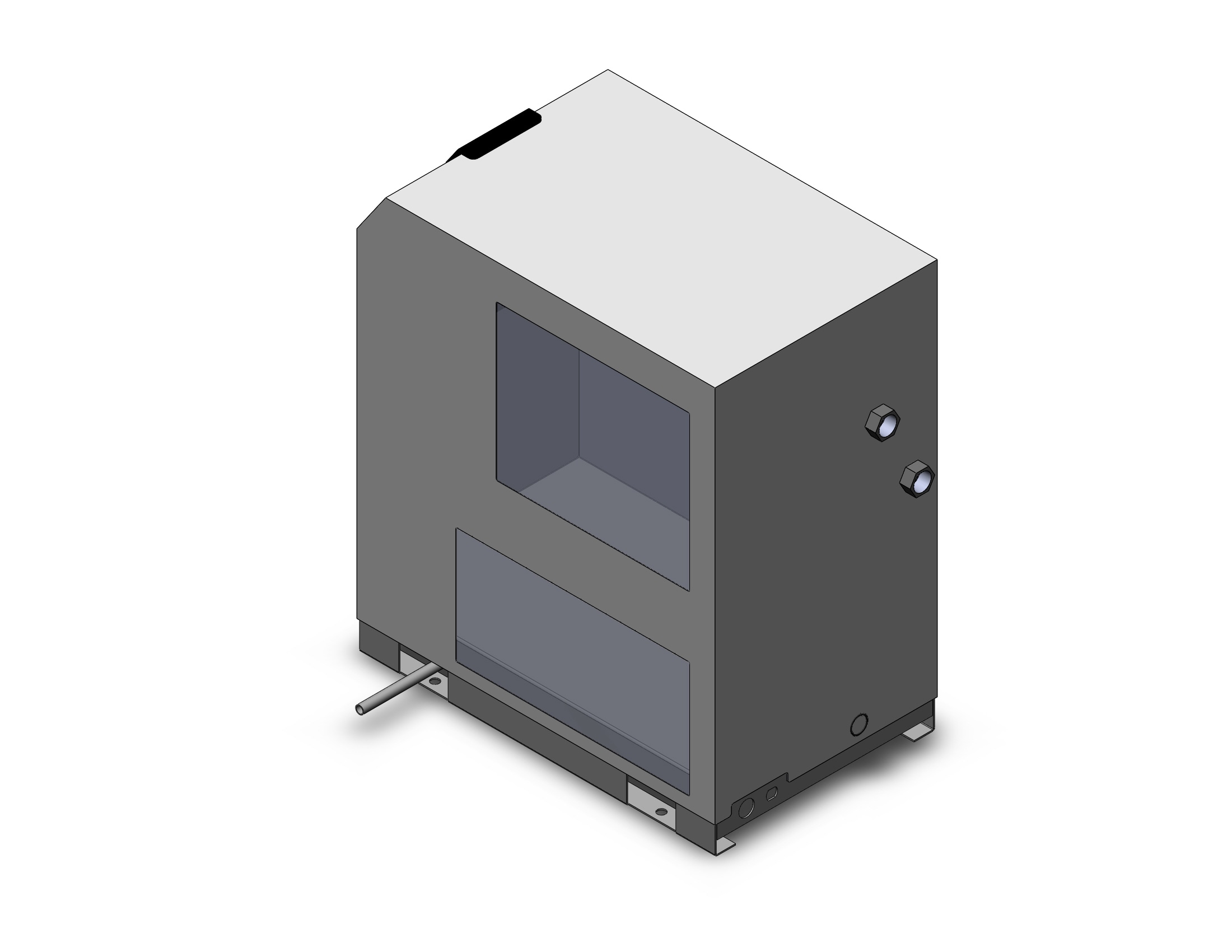 SMC IDFB4E-11-R refrigerated air dryer, REFRIGERATED AIR DRYER, IDF, IDFB