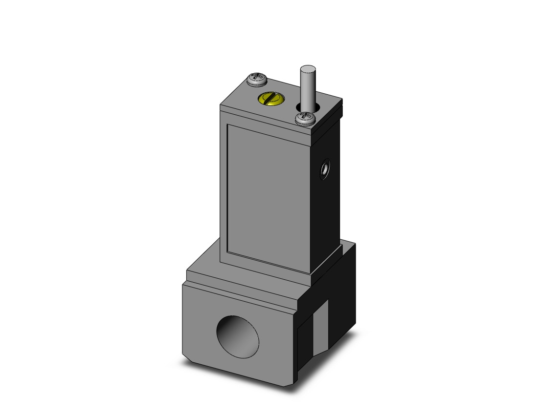 SMC IS10E-2002-6LR-A press switch w/ piping adapter, IS/NIS PRESSURE SW FOR FRL