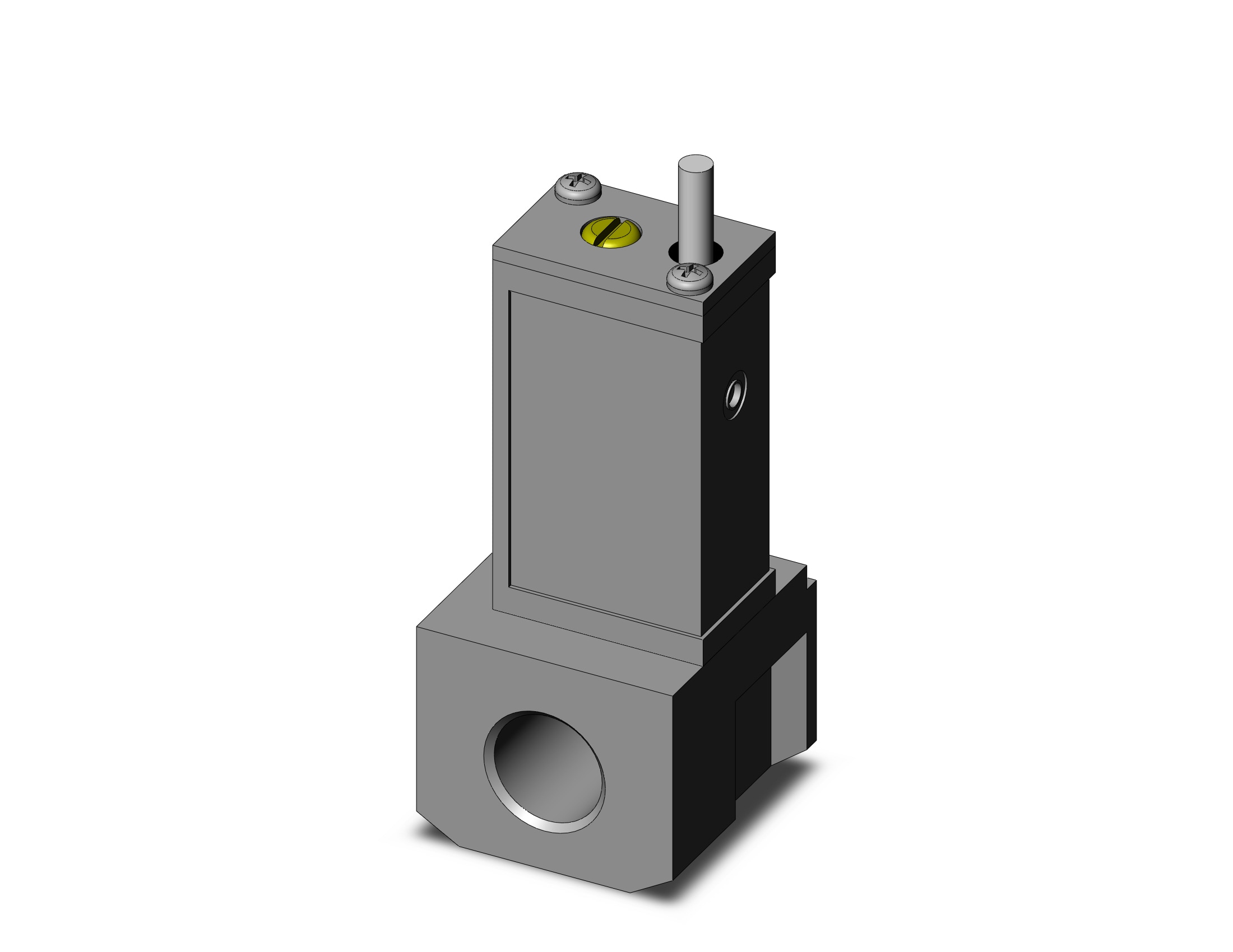 SMC IS10E-20F02-6Z-A pressure switch w/piping adapter, PRESSURE SWITCH, IS ISG