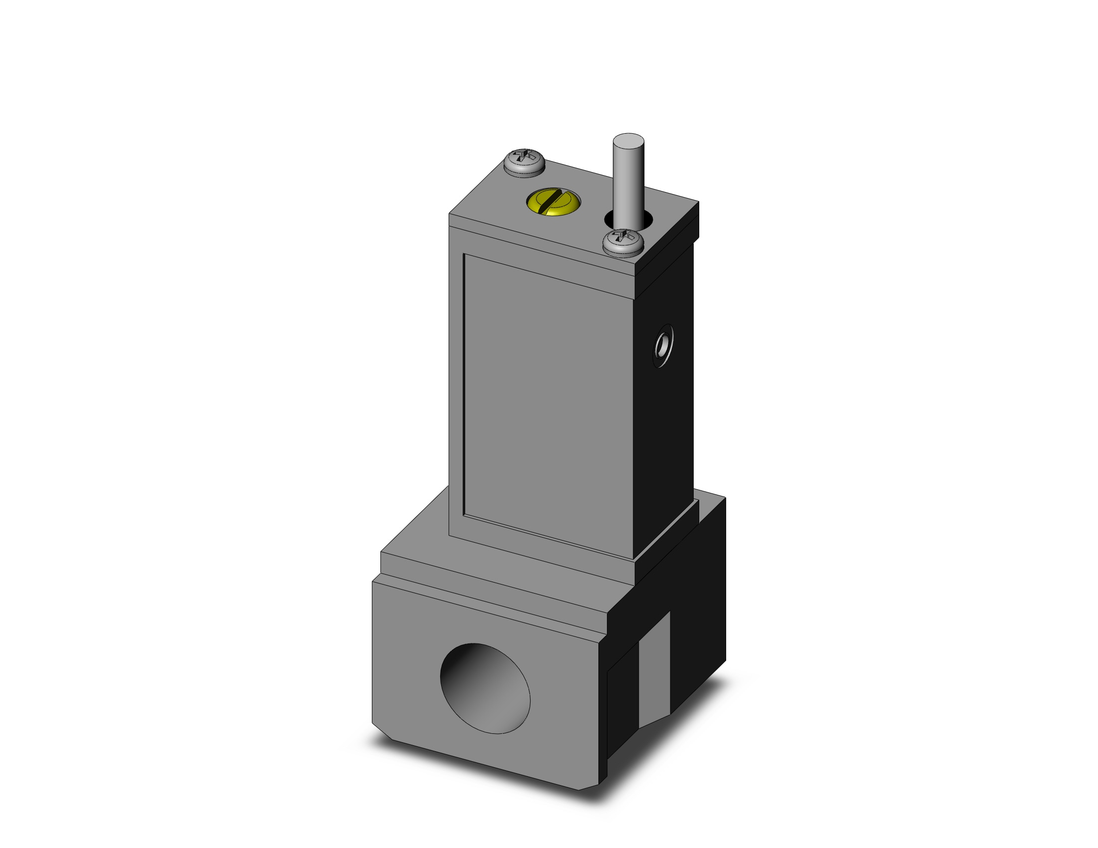 SMC IS10E-20N02-6RZ-A pressure switch w/piping adapter, PRESSURE SWITCH, IS ISG