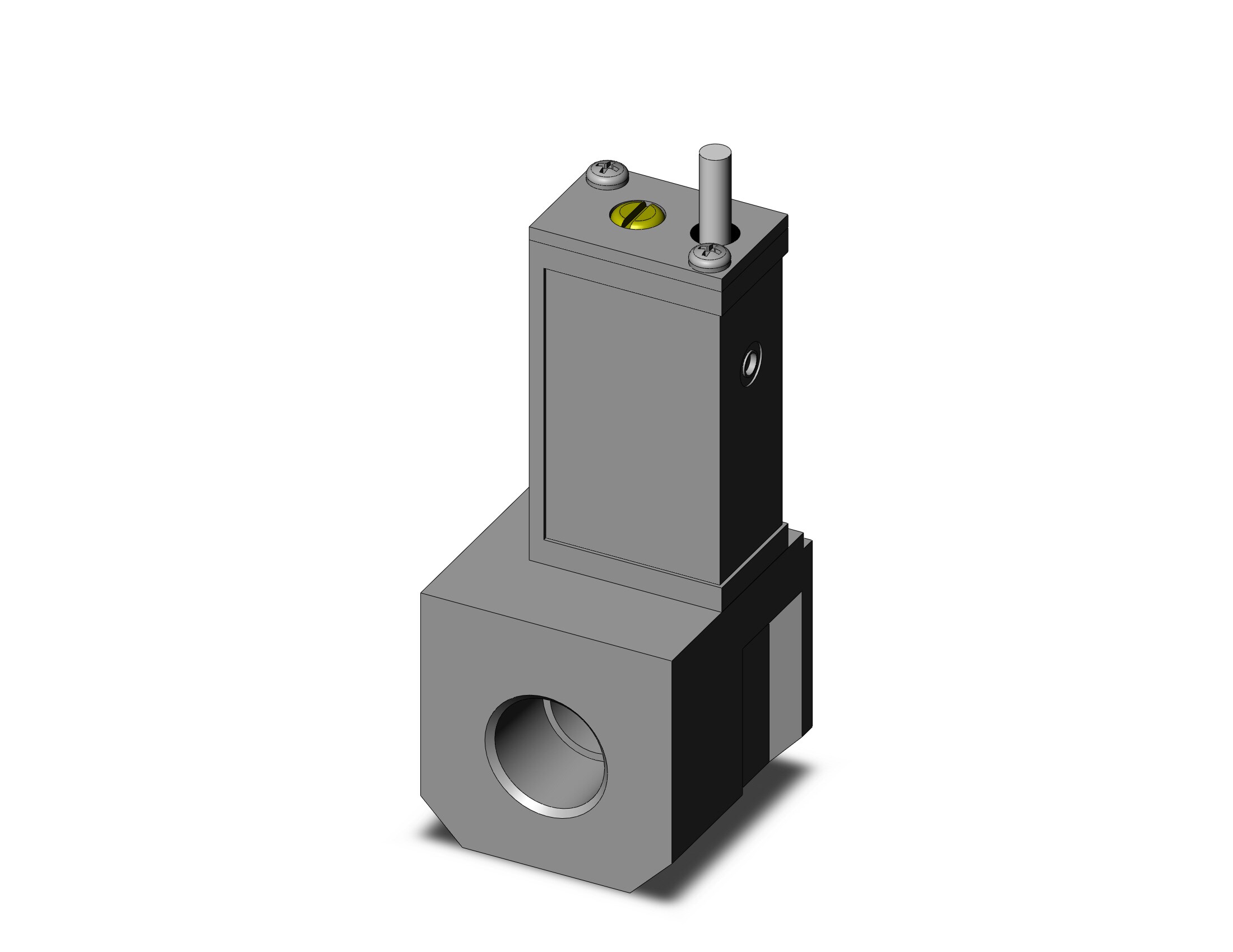 SMC IS10E-3002-6Z-A pressure switch w/piping adapter, PRESSURE SWITCH, IS ISG