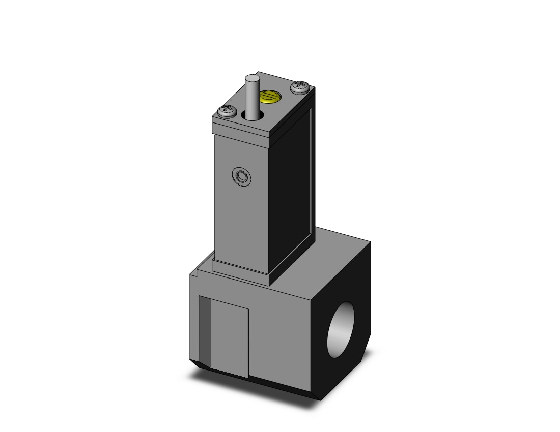 SMC IS10E-30N02-LR-A press switch w/ piping adapter, IS/NIS PRESSURE SW FOR FRL