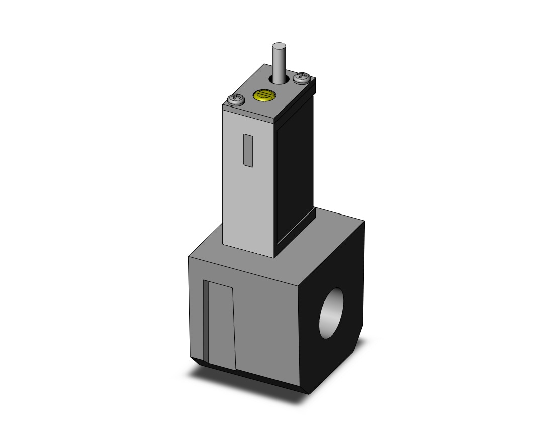 SMC IS10E-40N02-6L-A press switch w/ piping adapter, IS/NIS PRESSURE SW FOR FRL