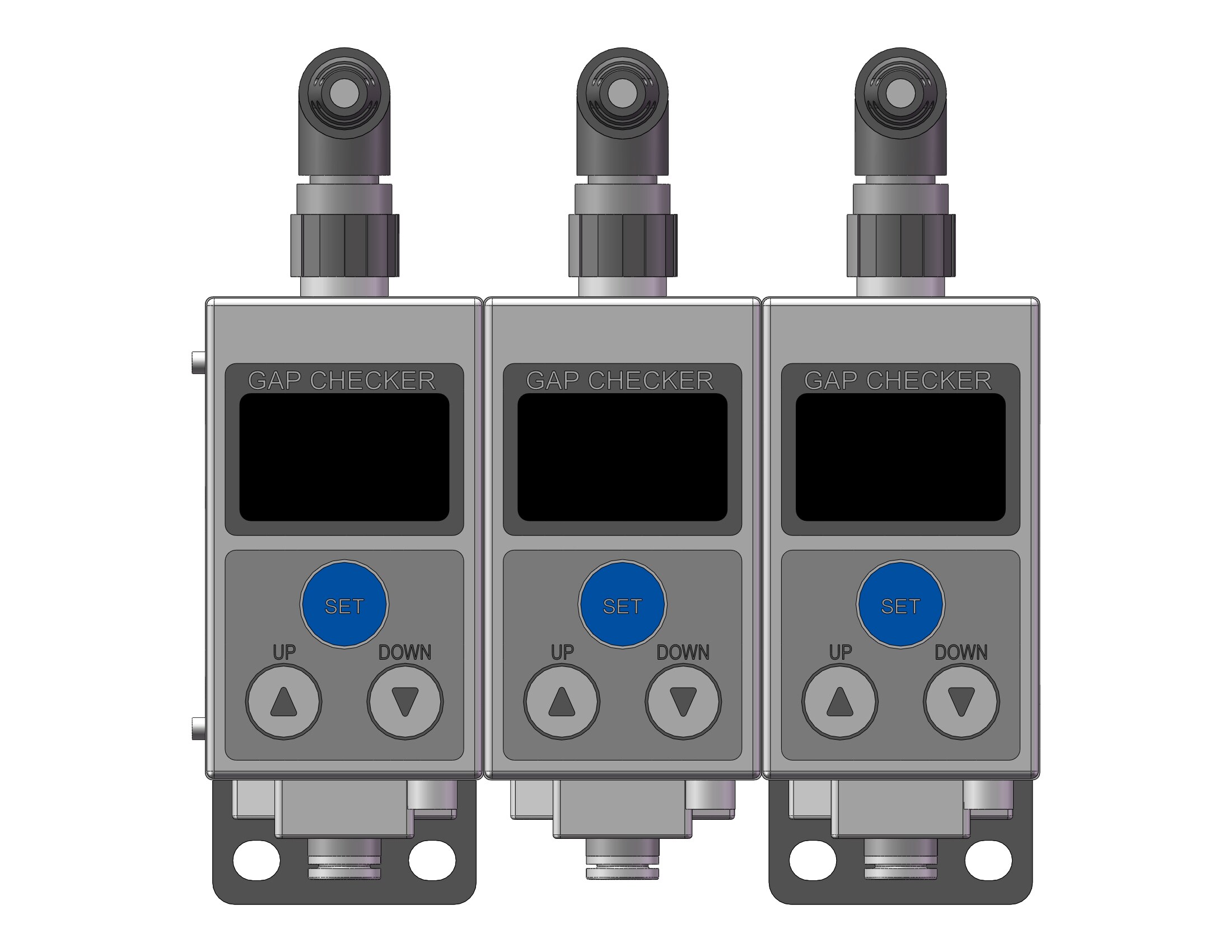 SMC ISA3-FCP-3LB digital gap checker, AIR CATCH SENSOR, ISA ISA2 ISA3