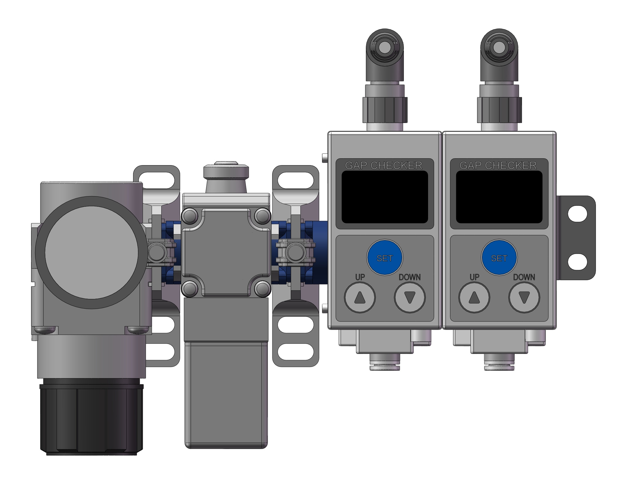 SMC ISA3-FCP-M2LB-L1 digital gap checker, ISA2 AIR CATCH SENSOR