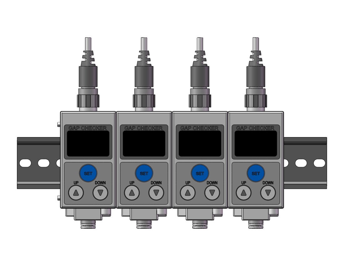 SMC ISA3-GCN-4 digital gap checker, AIR CATCH SENSOR, ISA ISA2 ISA3