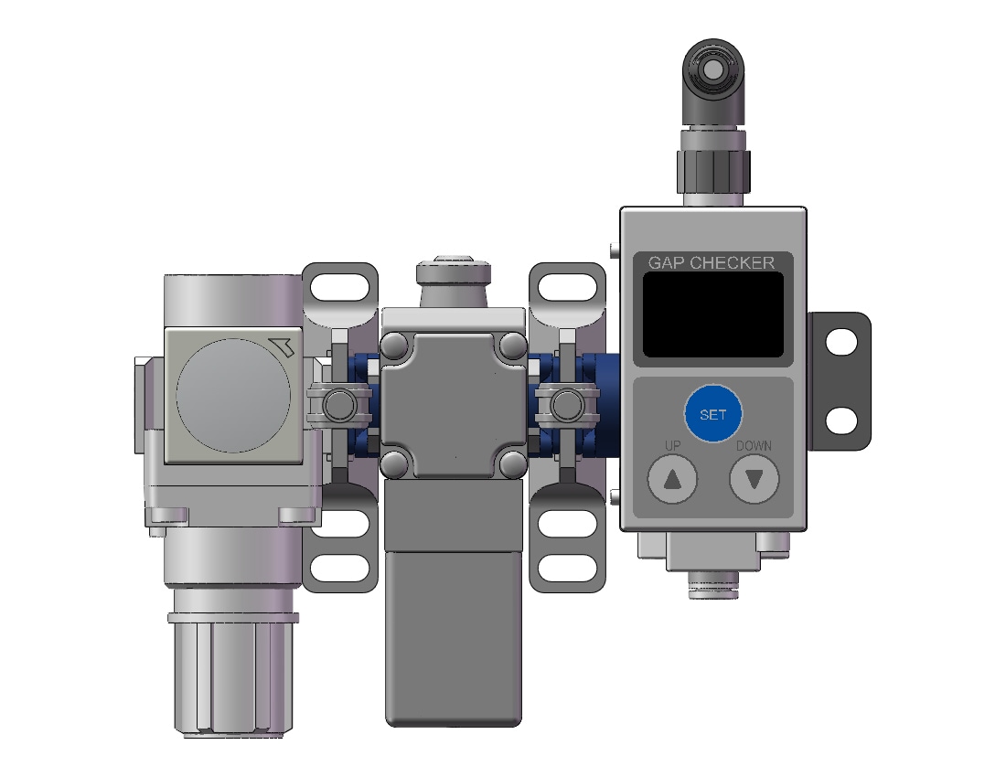 SMC ISA3-GCP-1LB-L2 digital gap checker, AIR CATCH SENSOR, ISA ISA2 ISA3