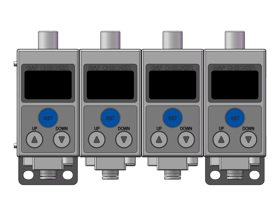 SMC ISA3-GCP-4NB gap checker, g range, rc, pnp, ISA2 AIR CATCH SENSOR