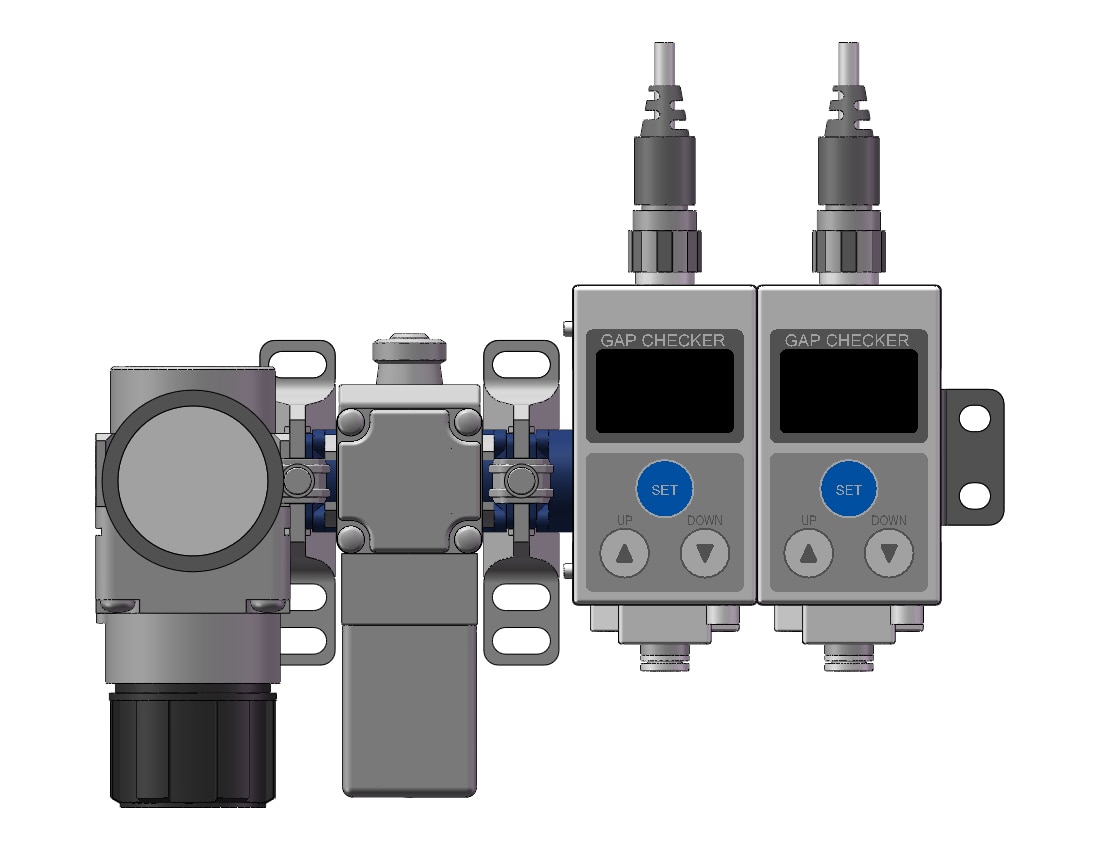 SMC ISA3-GCP-M2B-L1 digital gap checker, ISA2 AIR CATCH SENSOR