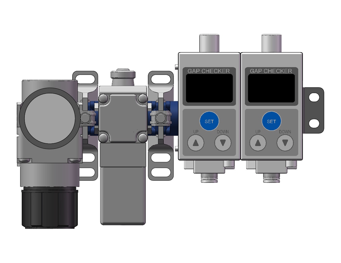 SMC ISA3-HCN-2NB-L1 gap checker, h range, rc, npn, ISA2 AIR CATCH SENSOR