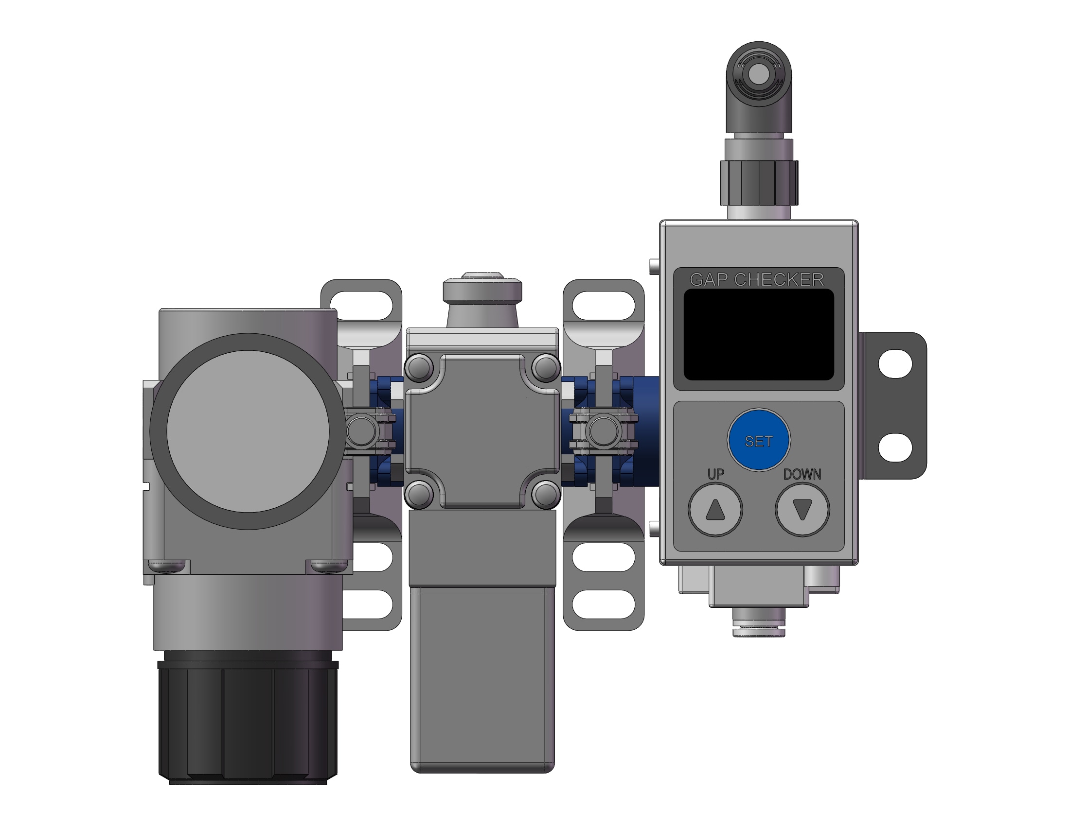 SMC ISA3-HCN-M1LB-L1 digital gap checker, AIR CATCH SENSOR, ISA ISA2 ISA3