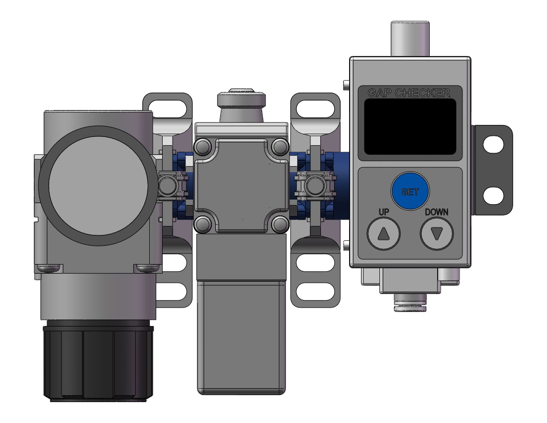 SMC ISA3-HCP-1NB-L1 gap checker, h range, rc, pnp, ISA2 AIR CATCH SENSOR