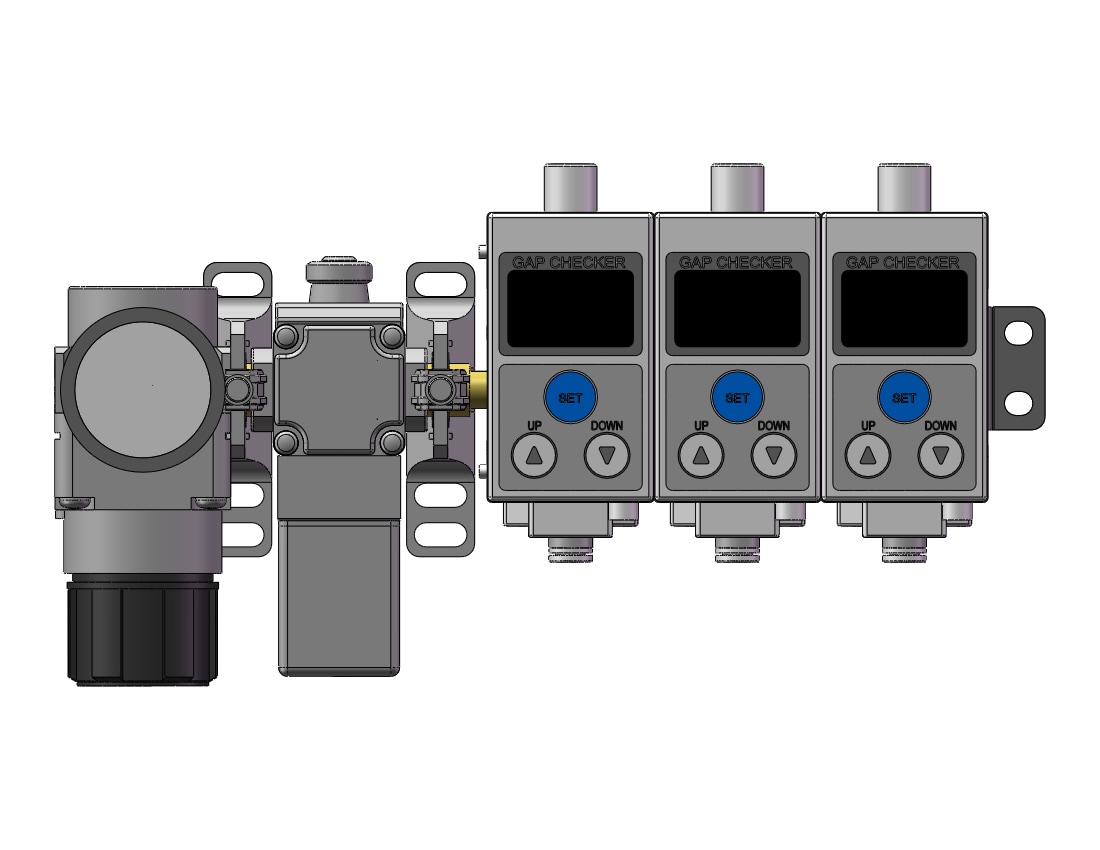 SMC ISA3-HCP-3NB-L1 gap checker, h range, rc, pnp, ISA2 AIR CATCH SENSOR