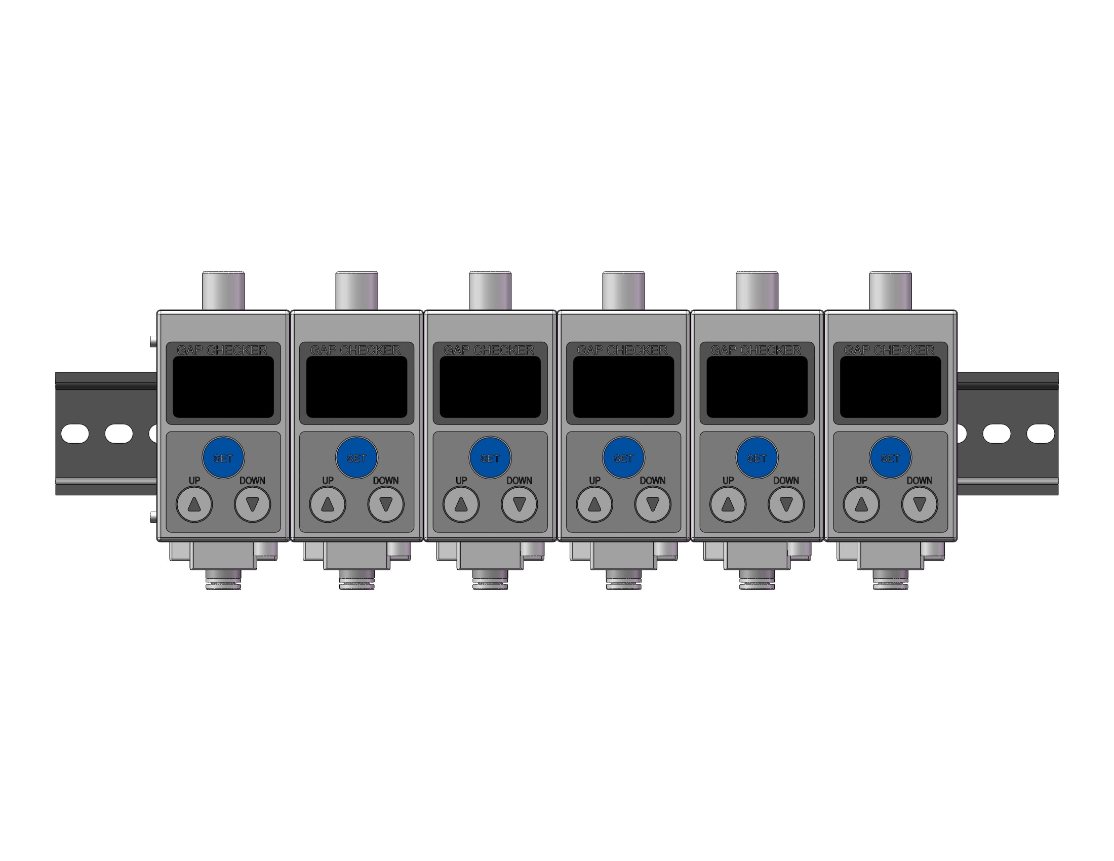 SMC ISA3-HCP-6N digital gap checker, AIR CATCH SENSOR, ISA ISA2 ISA3