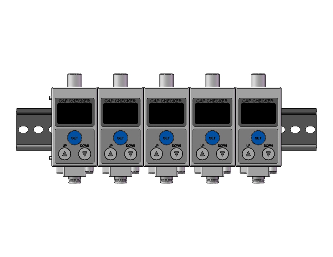 SMC ISA3-HCP-M5N gap checker, h range, rc, pnp, ISA2 AIR CATCH SENSOR