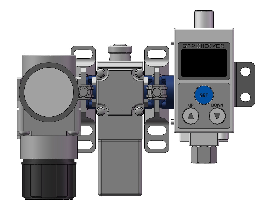 SMC ISA3-HFP-M1NB-L1 digital gap checker, AIR CATCH SENSOR, ISA ISA2 ISA3