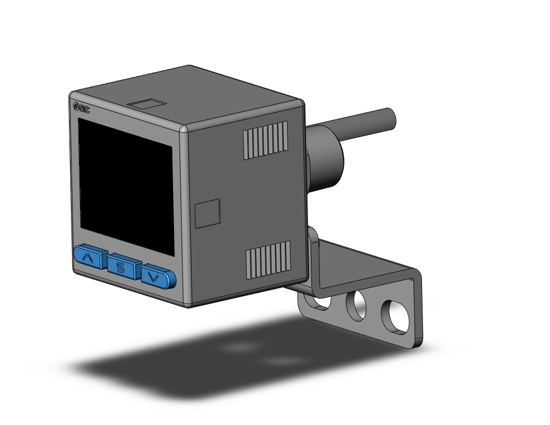 SMC ISE20A-R-P-N01-JA2K 3-screen high precision dig press switch, PRESSURE SWITCH, ISE1-6