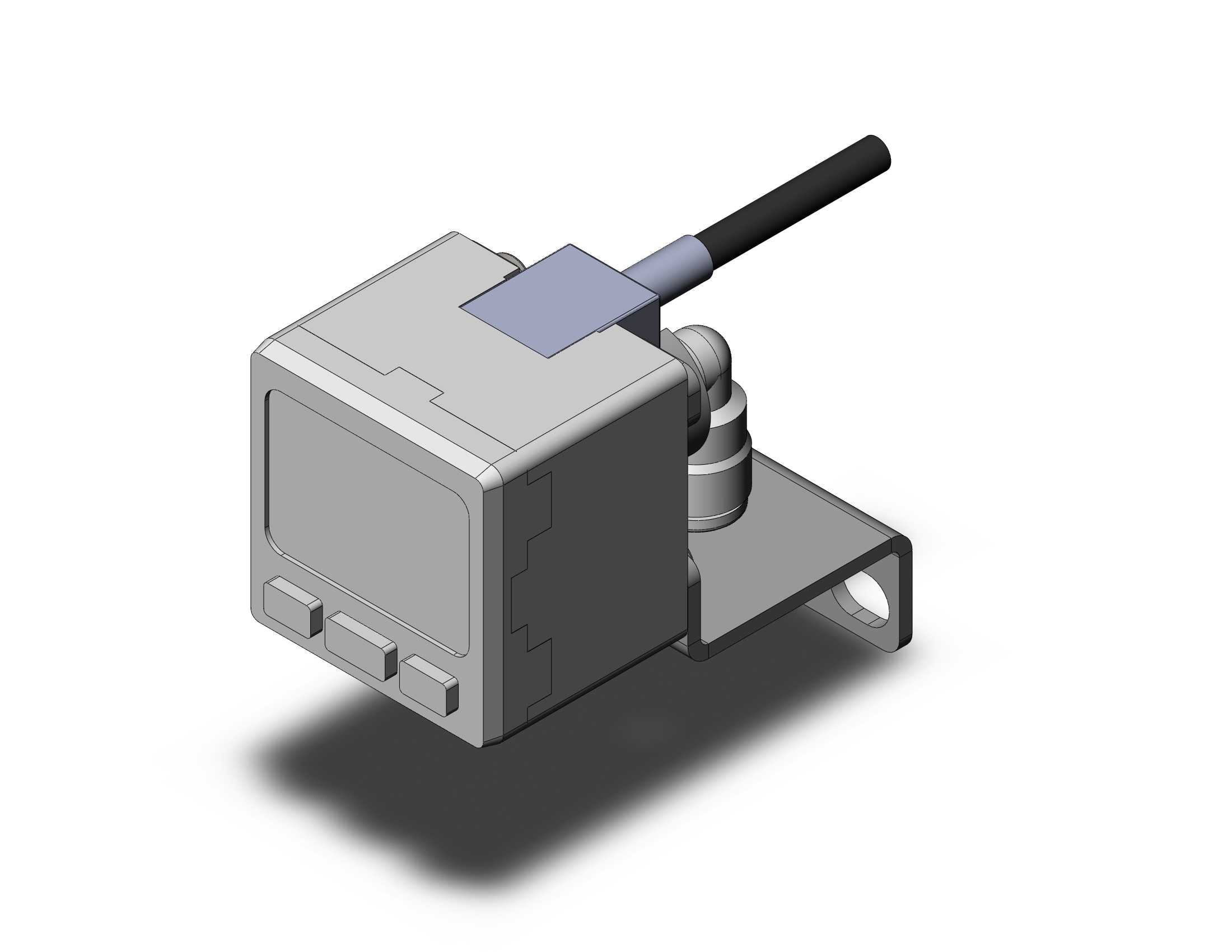 SMC ISE30A-C4L-B-GA2-X510 2 color high precision dig pres switch, PRESSURE SWITCH, ISE30, ISE30A