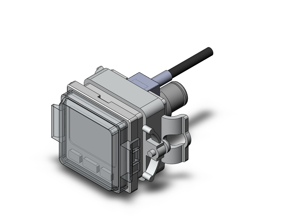 SMC ISE30A-N7H-B-PGD-X510 2 color high precision dig pres switch, PRESSURE SWITCH, ISE30, ISE30A