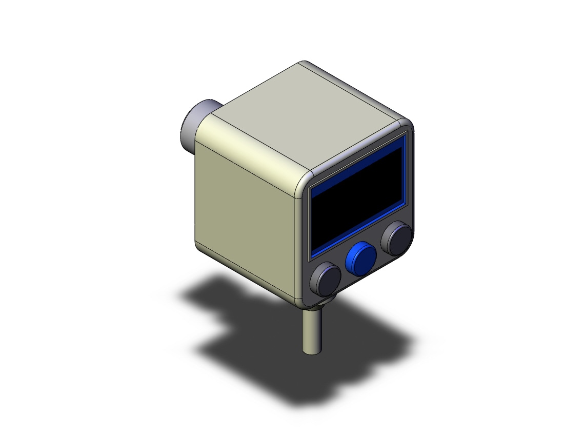 SMC ISE40A-01-R-MK 2-color hi precision dig pres switch, PRESSURE SWITCH, ISE40, ISE40A