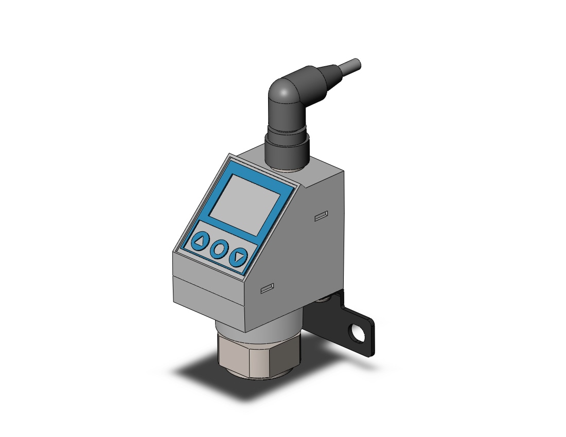 SMC ISE70-02-AB-LA 3 screen digital pressure switch for air, PRESSURE SWITCH, ISE50-80