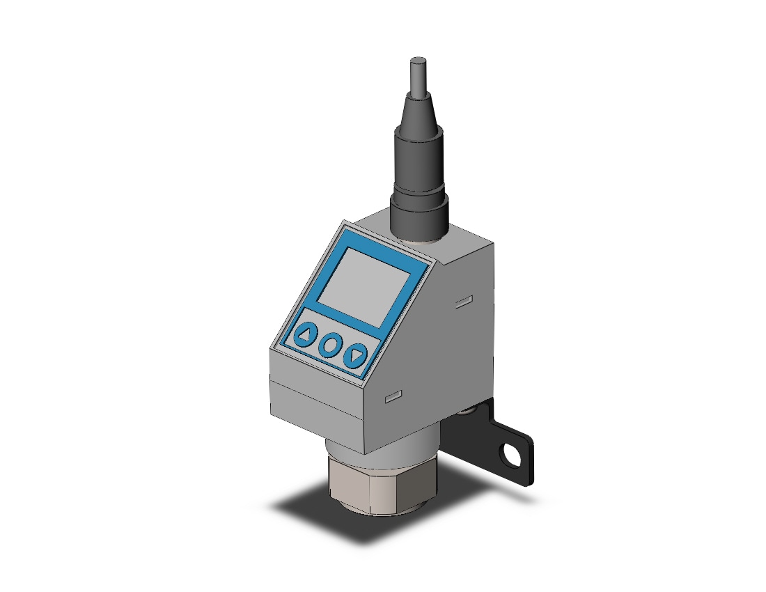 SMC ISE70-F02-AB-SA 3 screen digital pressure switch for air, PRESSURE SWITCH, ISE50-80