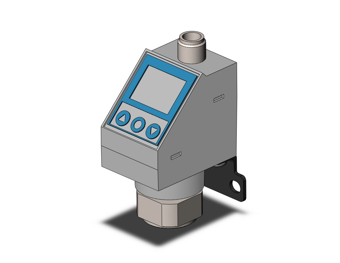 SMC ISE70-N02-L2-B two color digital pressure switch, PRESSURE SWITCH, ISE50-80