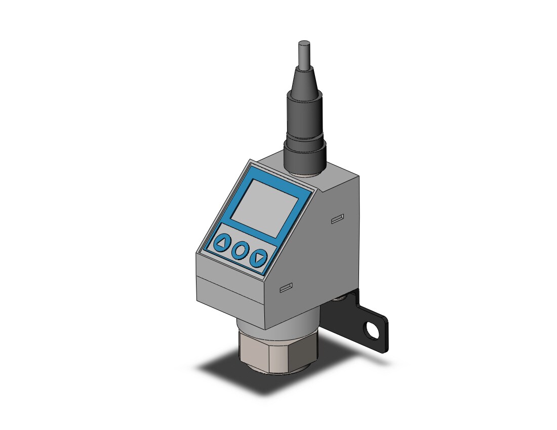 SMC ISE70-N02-L2-MSAK two color digital pressure switch, PRESSURE SWITCH, ISE50-80