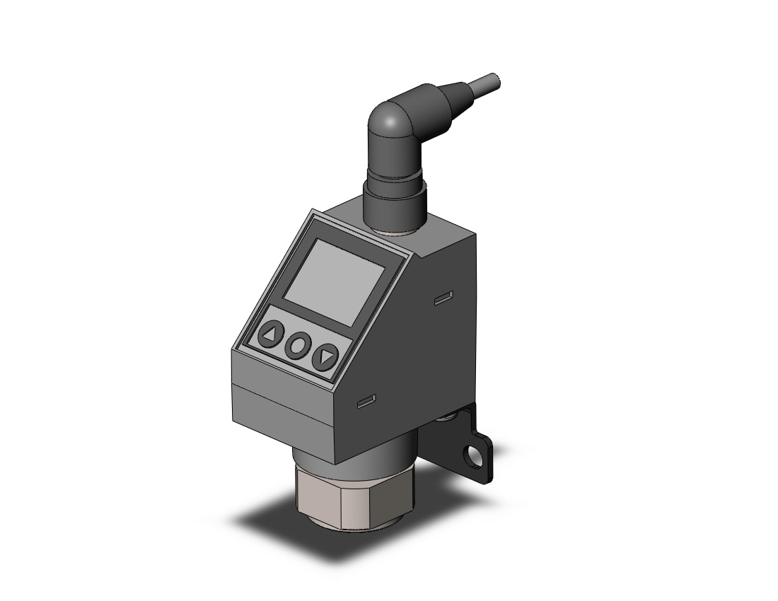 SMC ISE70G-N02T-L2-MLB 3 screen display digital pressure switch, PRESSURE SWITCH, ISE50-80