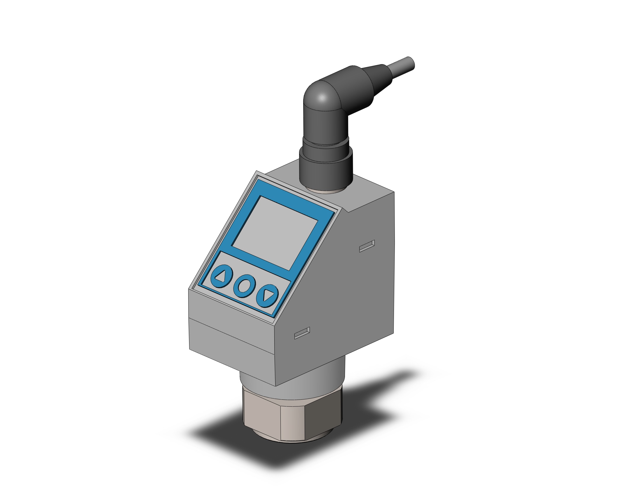 SMC ISE71-F02-L2-L 3 screen digital pressure switch for air, PRESSURE SWITCH, ISE50-80