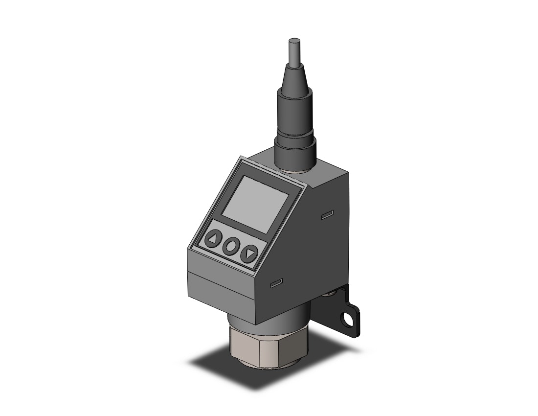 SMC ISE75G-N02-L2-MSB 3 screen digital press switch for fluids, PRESSURE SWITCH, ISE50-80