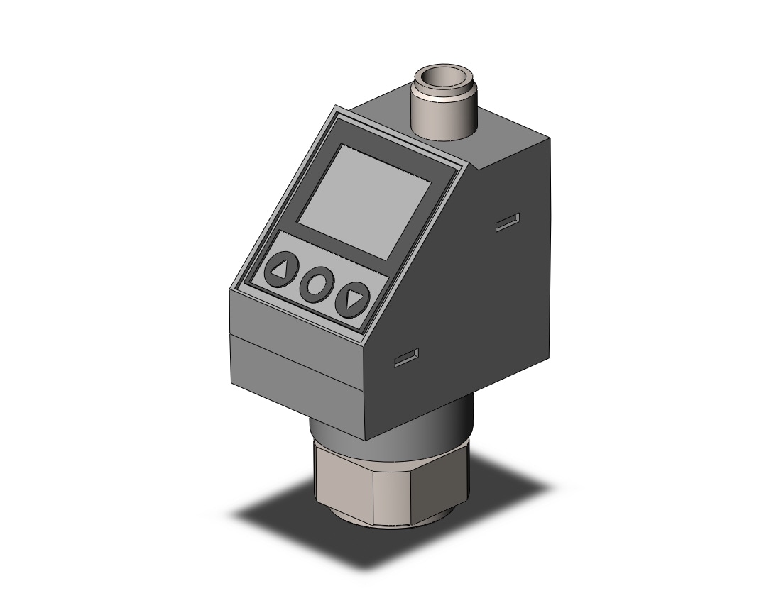 SMC ISE75G-N02-L2 3 screen digital press switch for fluids, PRESSURE SWITCH, ISE50-80