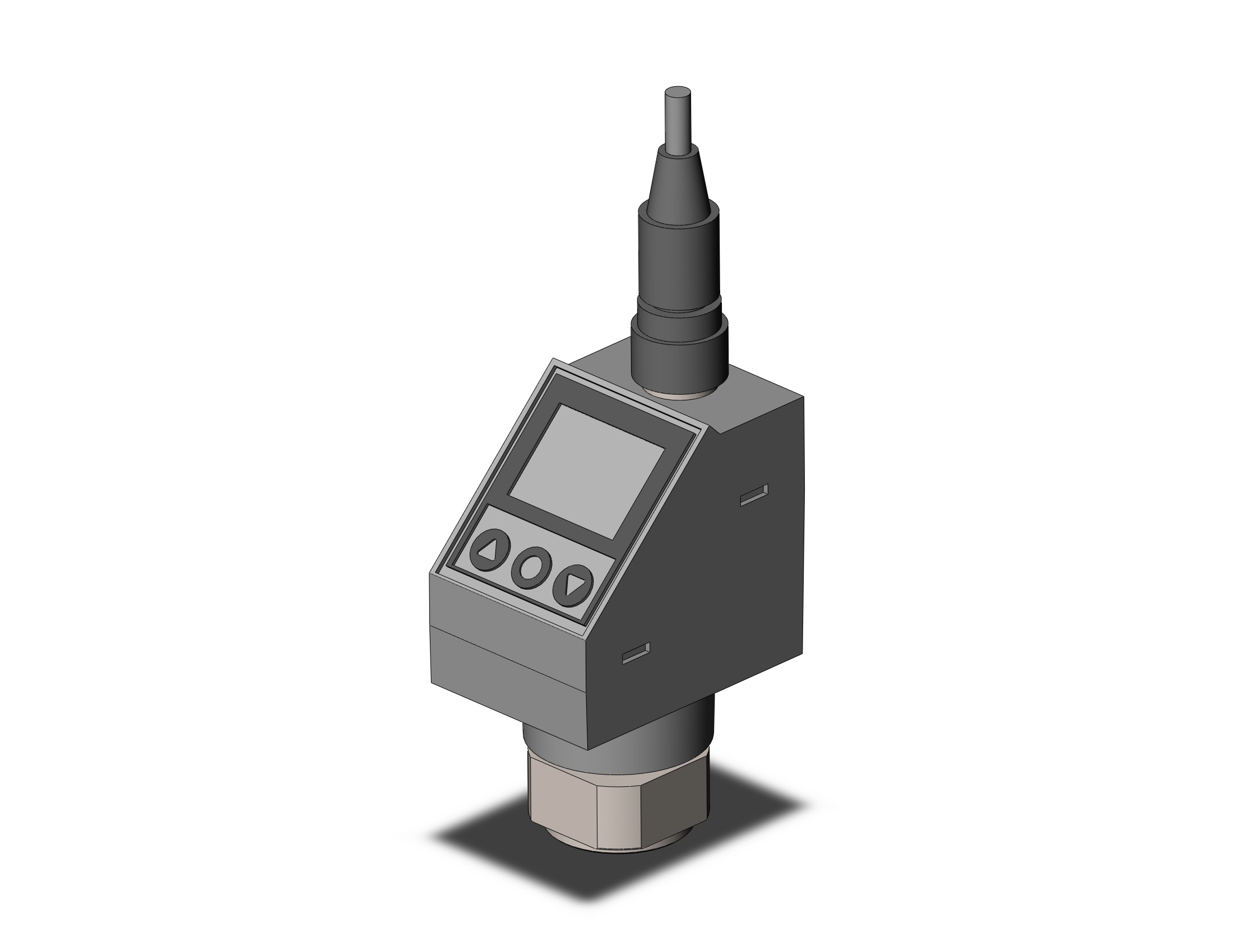 SMC ISE77G-02-L2-MS digital pressure switch, PRESSURE SWITCH, ISE50-80