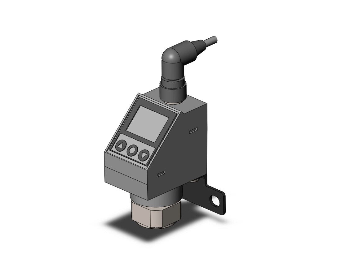 SMC ISE77G-F02-L2-LA 3 screen digital pressure switch for air, PRESSURE SWITCH, ISE50-80