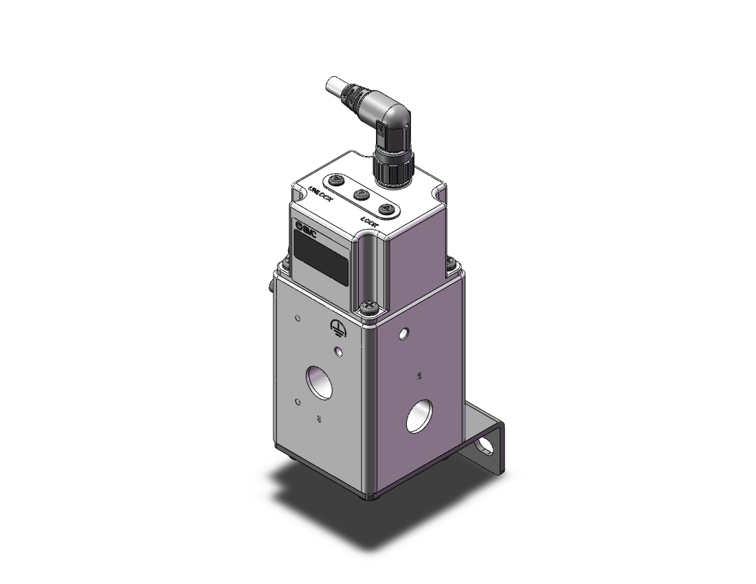 SMC ITVH2020-04N2CL4 regulator, e/p, IT2000/ITV2000 E/P REGULATOR