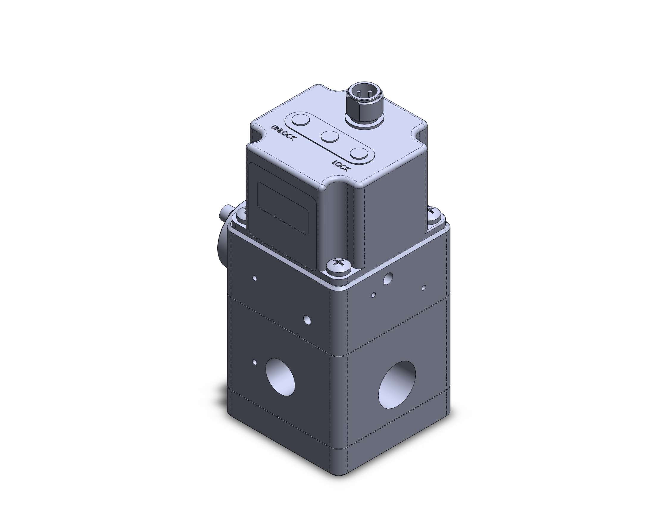 SMC ITVX2030-04F3BL3 it2000 3/8 incpt version, IT2000/ITV2000 E/P REGULATOR