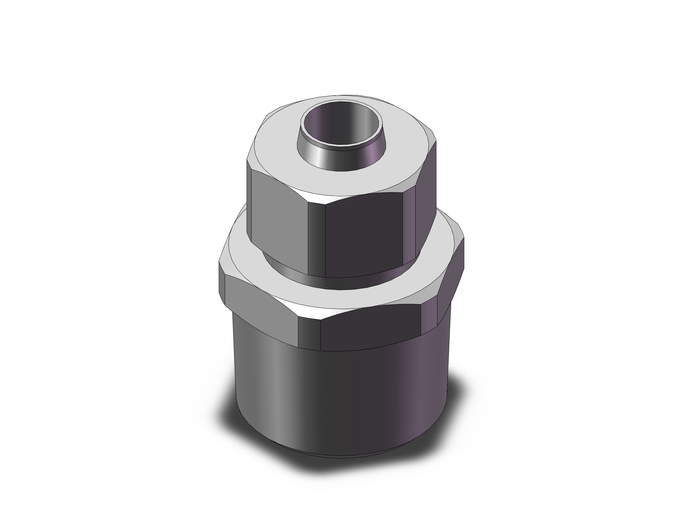 SMC KFG2H1008-04 fitting, male connector, INSERT FITTING, STAINLESS STEEL