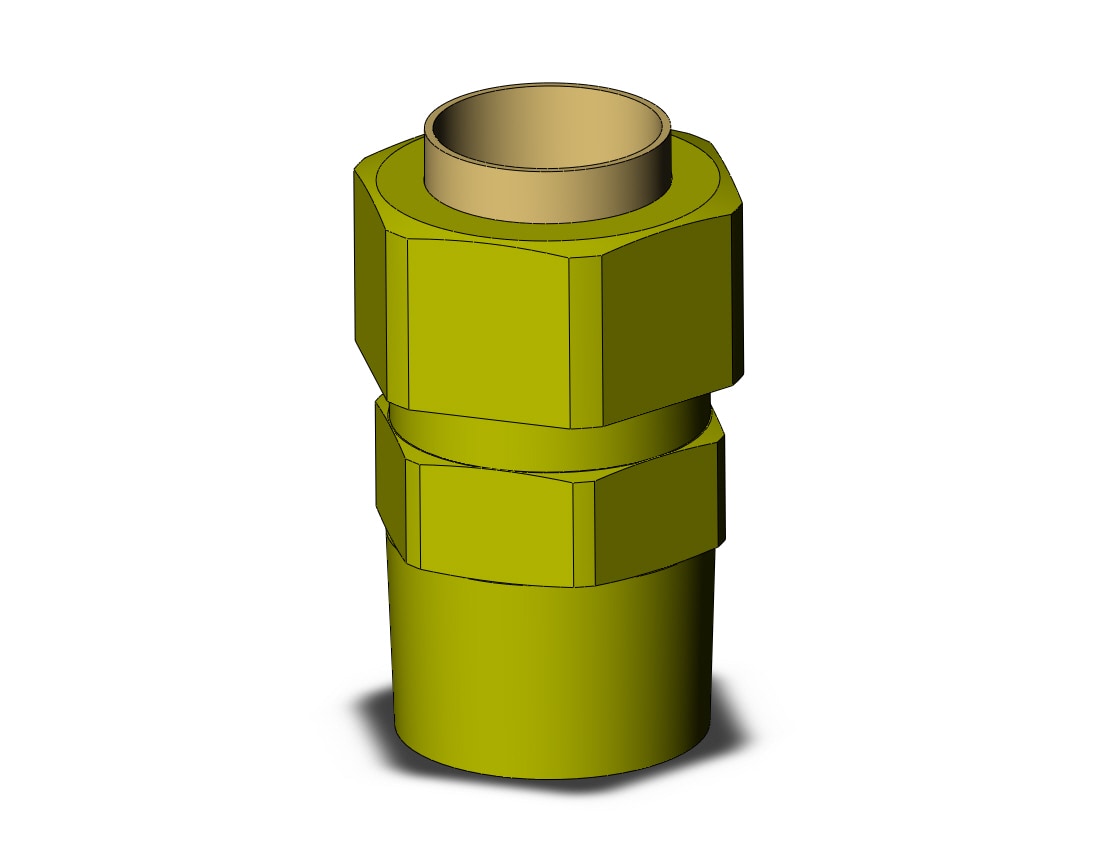 SMC KFH12B-03 fitting, male connector, KF INSERT FITTINGS